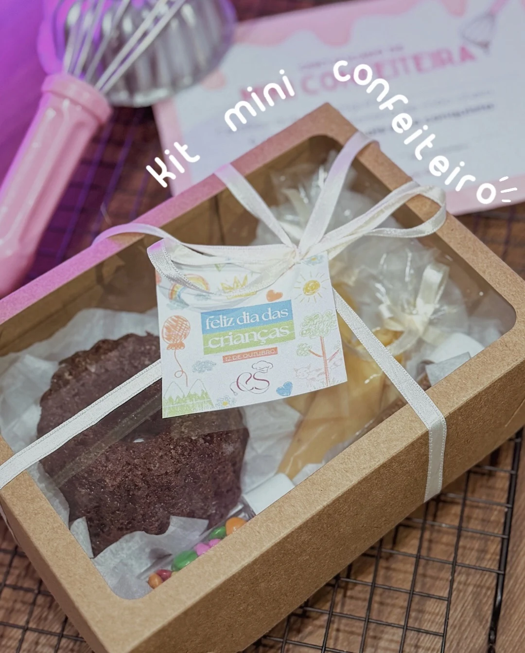 Kit mini confeiteiro — publicação de Caseirinhos da Sil